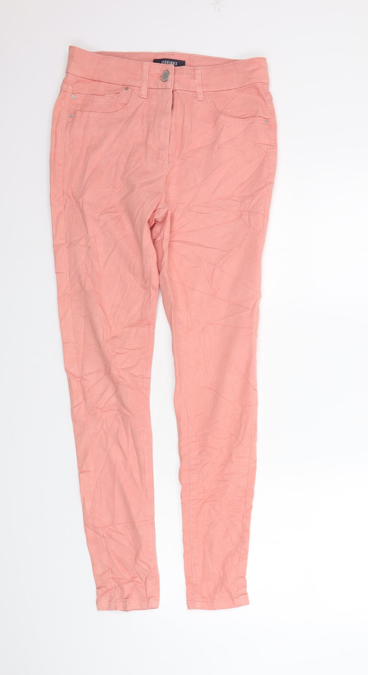 Marks and Spencer Womens Orange Skinny Jeans Size 10 L28 in