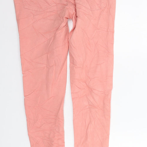 Marks and Spencer Womens Orange   Skinny Jeans Size 10 L28 in