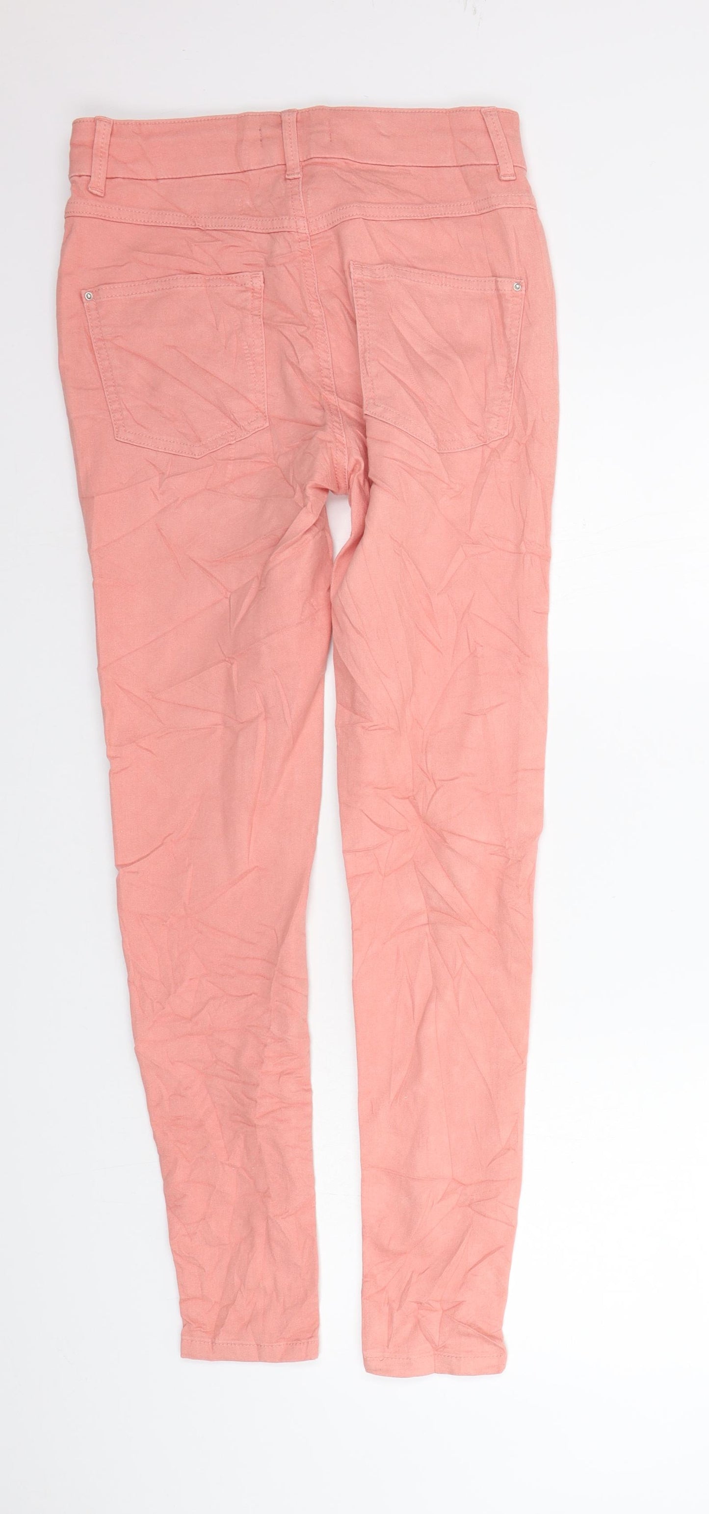 Marks and Spencer Womens Orange   Skinny Jeans Size 10 L28 in