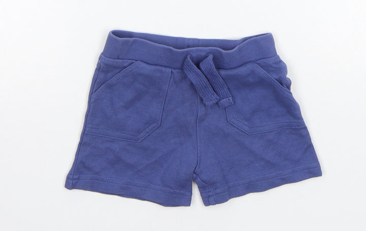 F&F Boys Blue   Cropped Trousers Size 6-9 Months