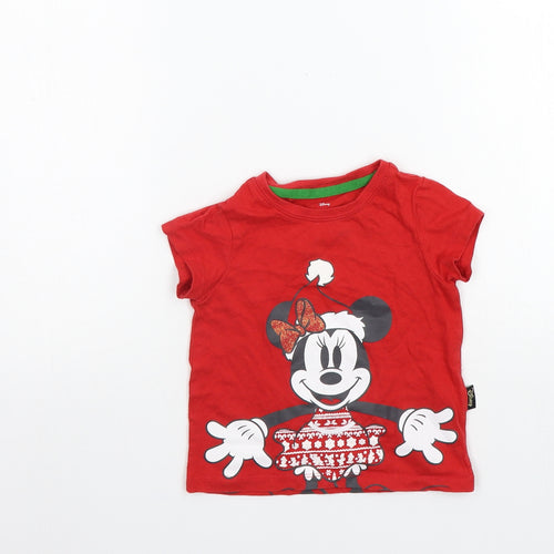 NEXT Baby Red   Basic Polo Size 9-12 Months  - CHRISTMAS
