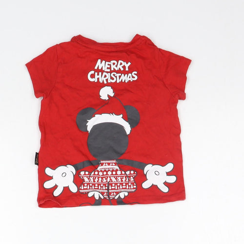 NEXT Baby Red   Basic Polo Size 9-12 Months  - CHRISTMAS