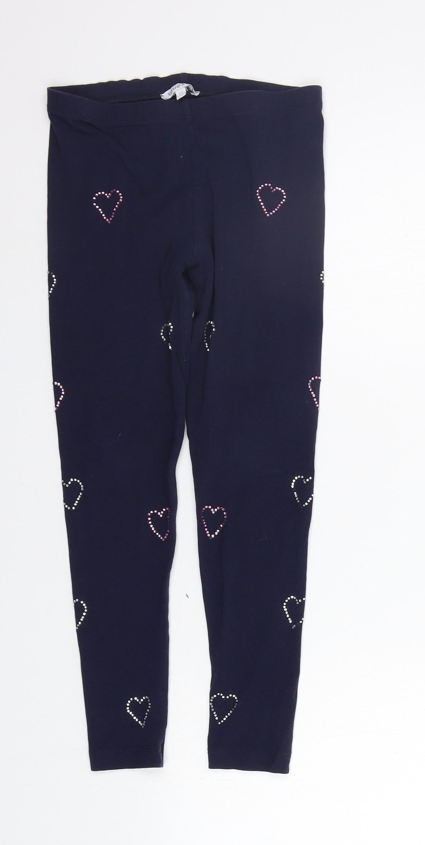 Blue Zoo Girls Blue   Jegging Trousers Size 7-8 Years - Elastic Waist Band
