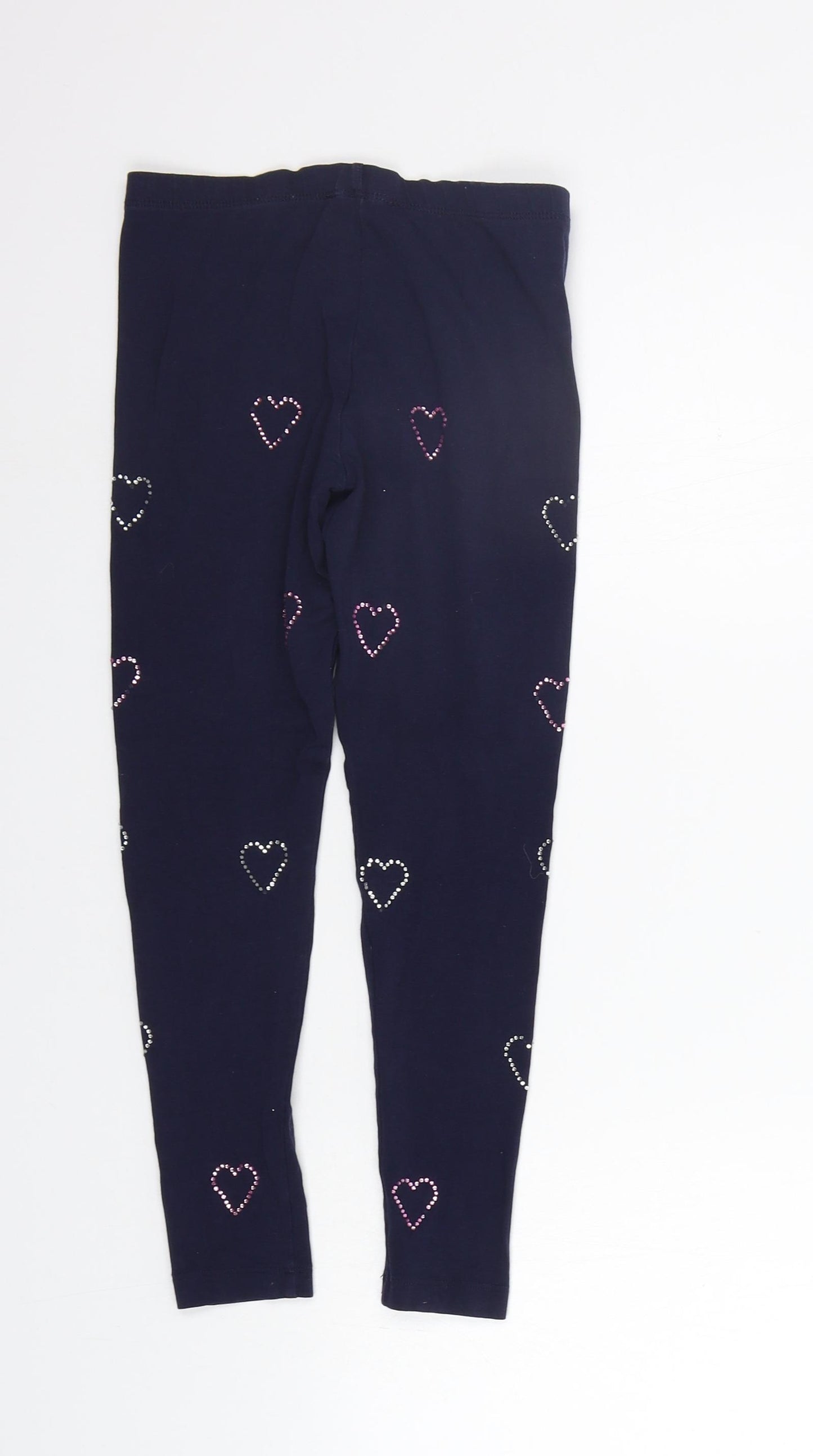 Blue Zoo Girls Blue   Jegging Trousers Size 7-8 Years - Elastic Waist Band