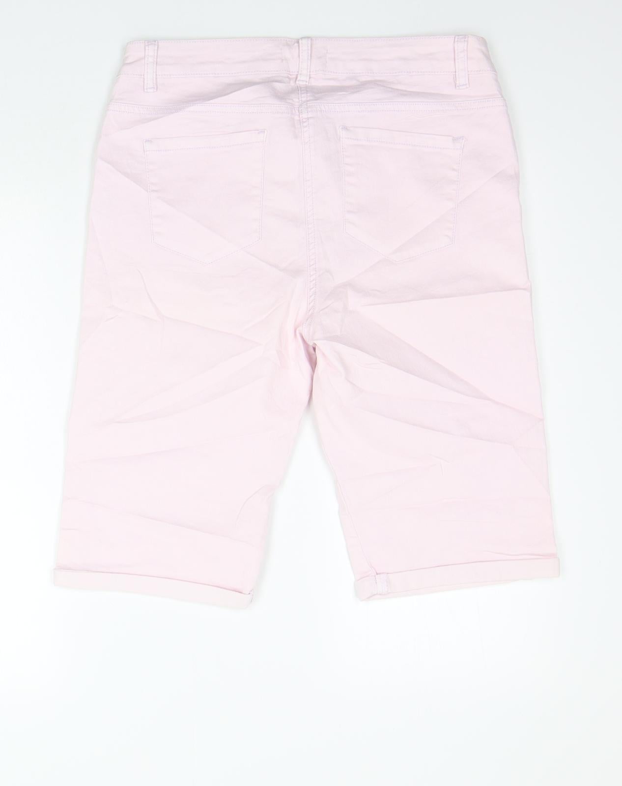Papaya Womens Pink   Cargo Shorts Size 14