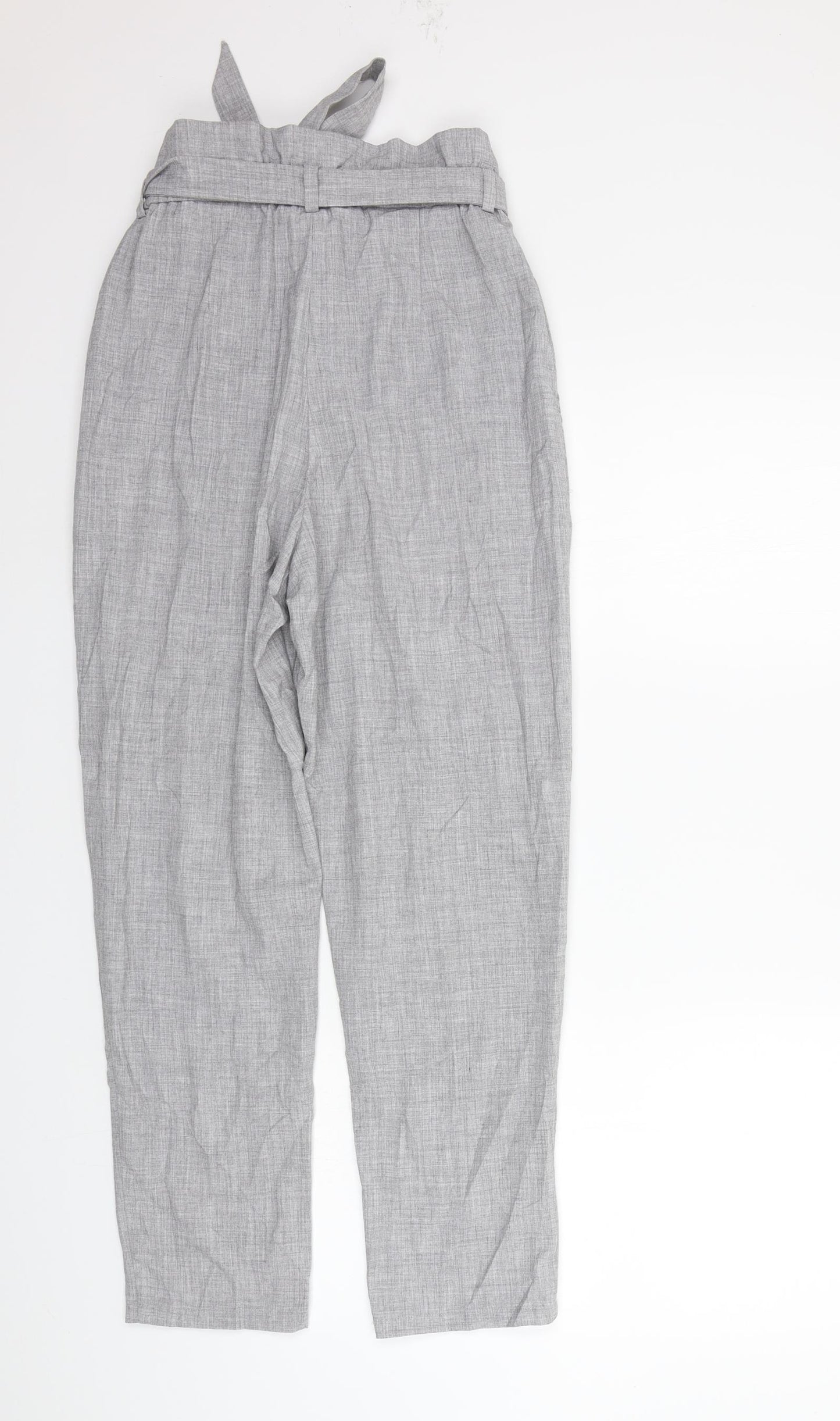 H&M Womens Grey   Trousers  Size 8 L26 in