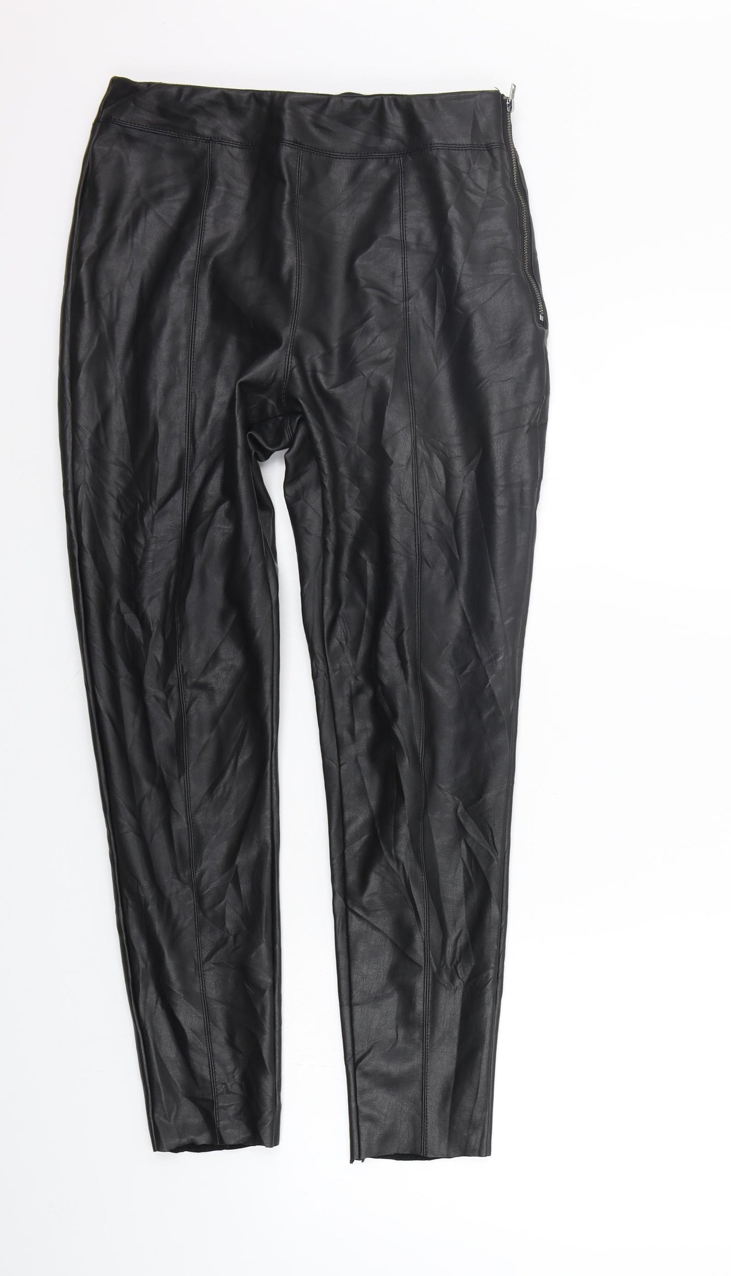 Topshop Womens Black   Jegging Leggings Size 10 L27 in