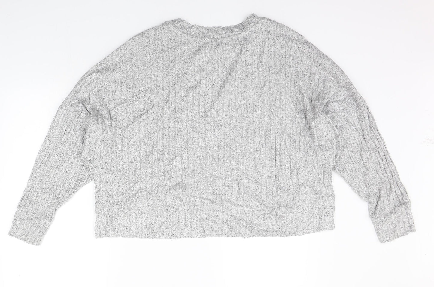Marks and Spencer Womens Grey   Basic T-Shirt Size 18