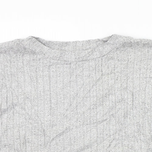 Marks and Spencer Womens Grey   Basic T-Shirt Size 18