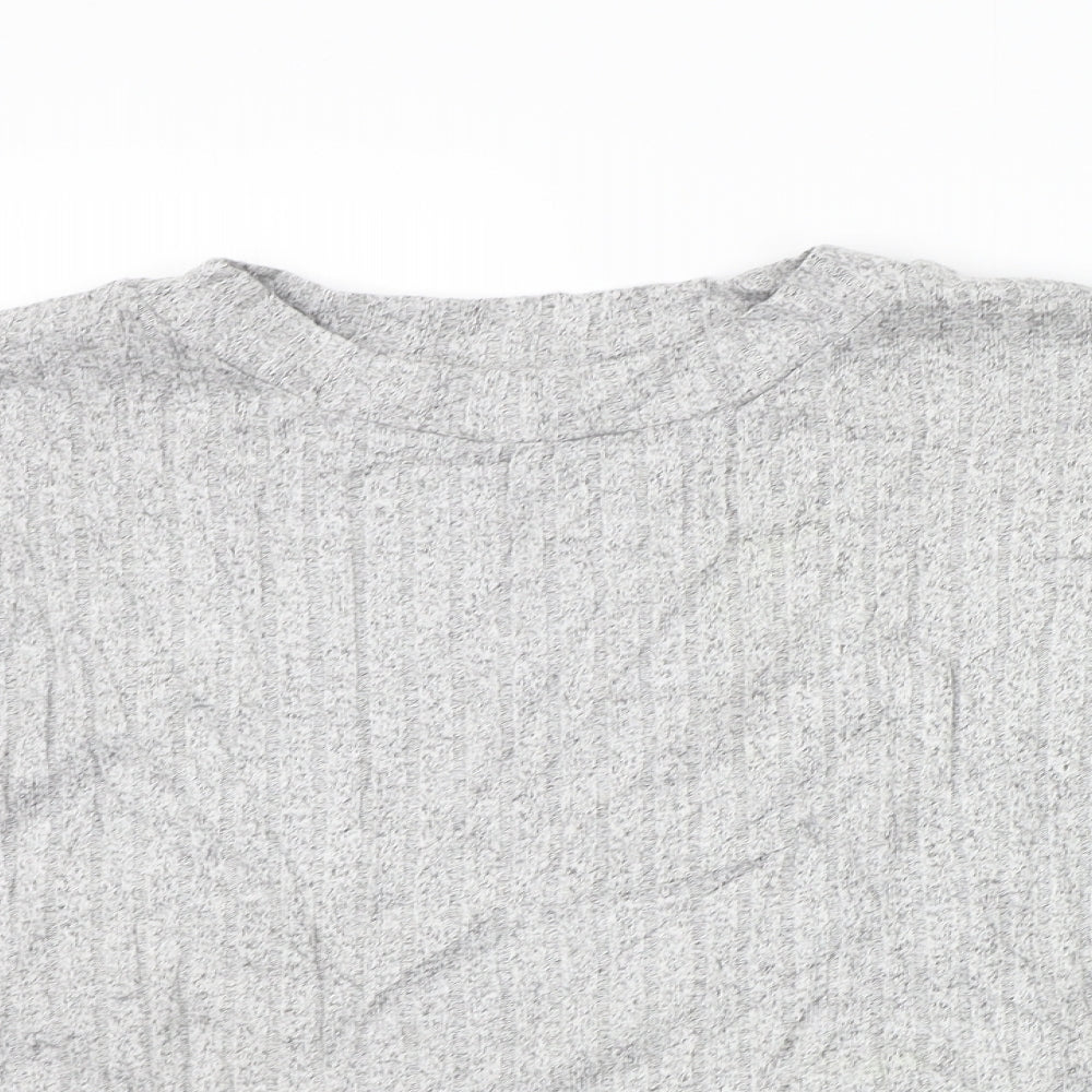 Marks and Spencer Womens Grey   Basic T-Shirt Size 18