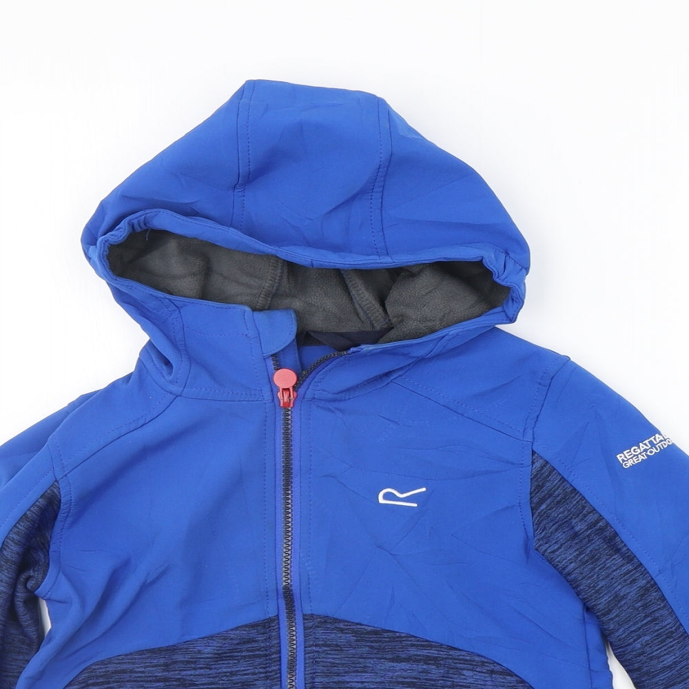 Regetta Boys Blue   Jacket Coat Size 7-8 Years
