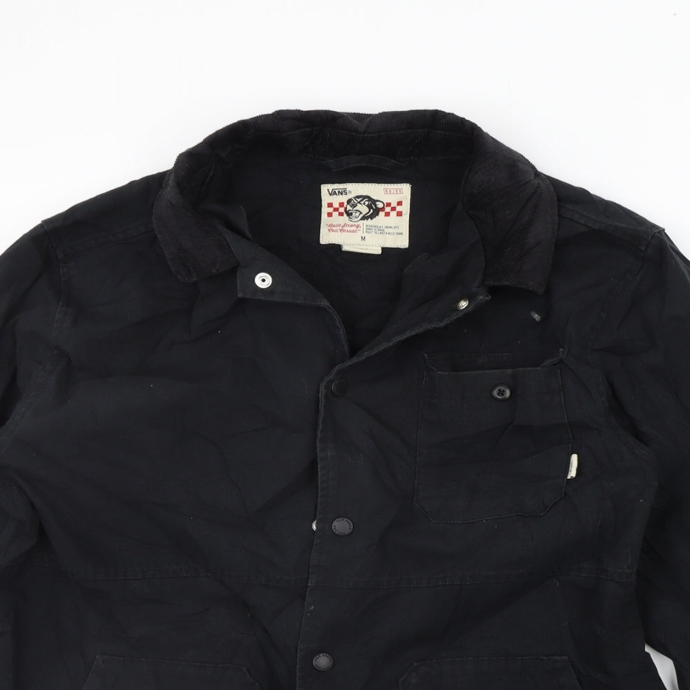 VANS Mens Black   Jacket Coat Size M