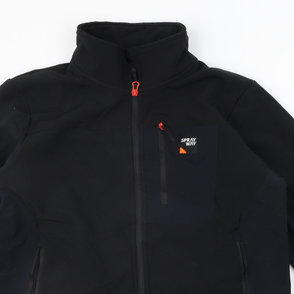 Sprayway Mens Black   Jacket Coat Size M