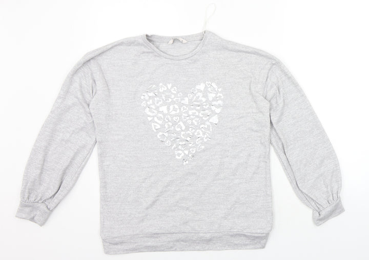 TU Womens Grey   Pullover Jumper Size 10