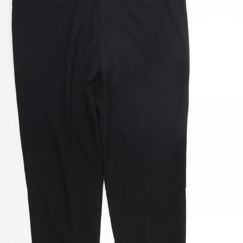 George Womens Black   Trousers  Size 12 L25 in
