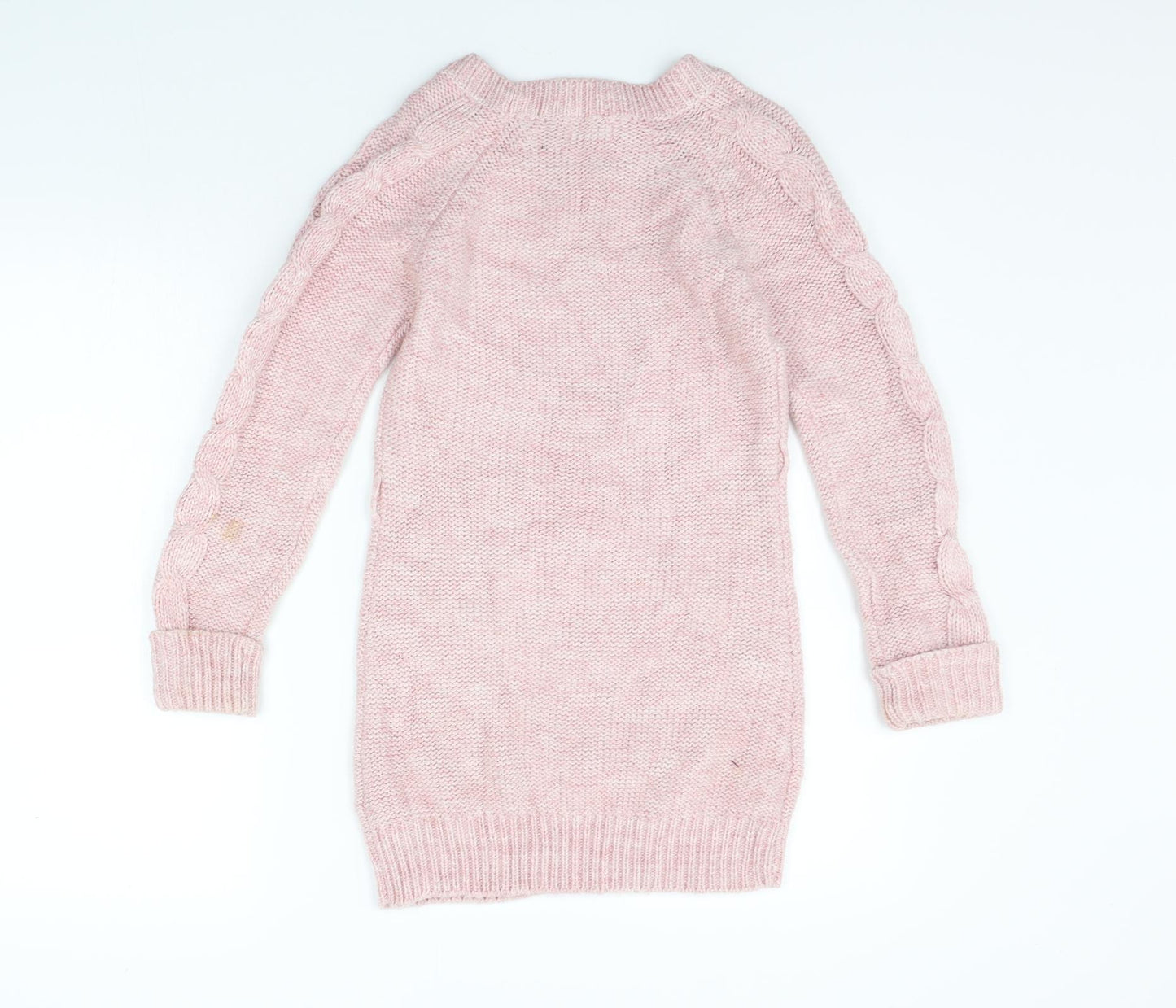 NEXT Girls Pink   Jumper Dress  Size 9-10 Years