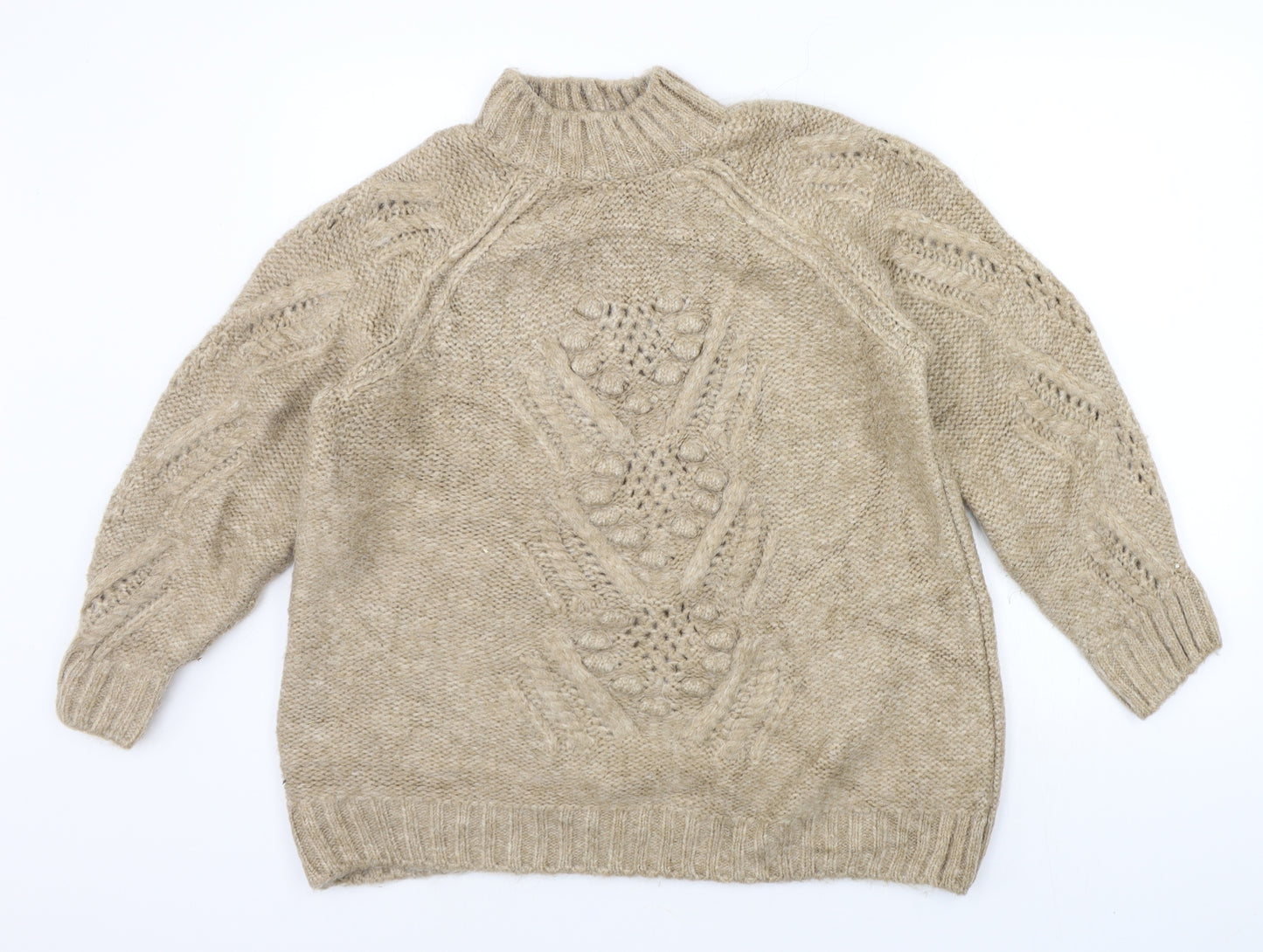 TU Womens Beige   Pullover Jumper Size 16