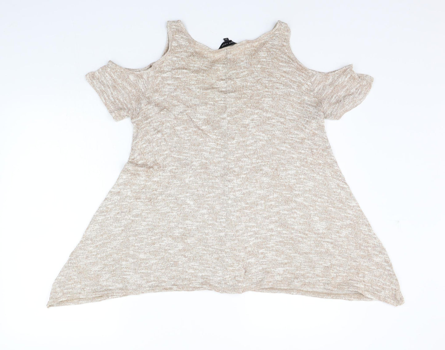 New Look Womens Beige   A-Line  Size 14