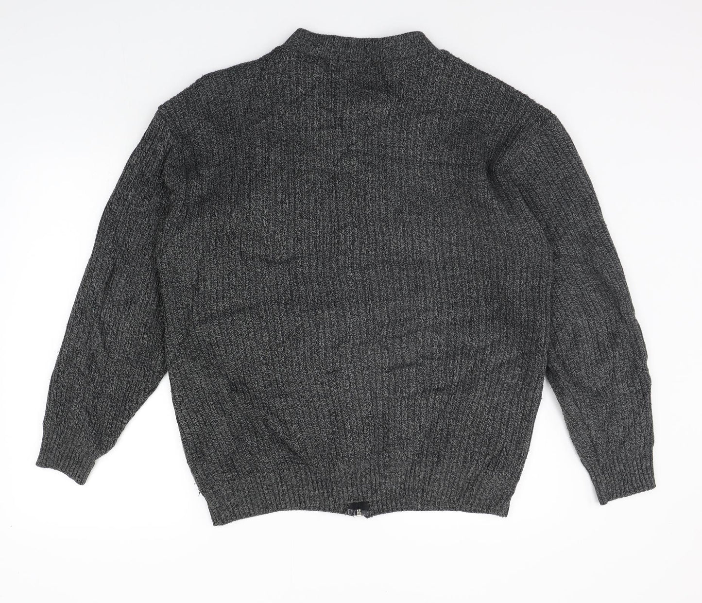 Carabou  Mens Grey Geometric  Jacket  Size L