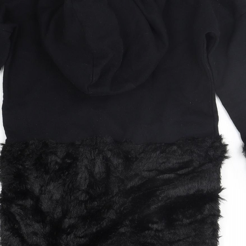 pep&CO Girls Black   Jumper Dress  Size 8-9 Years