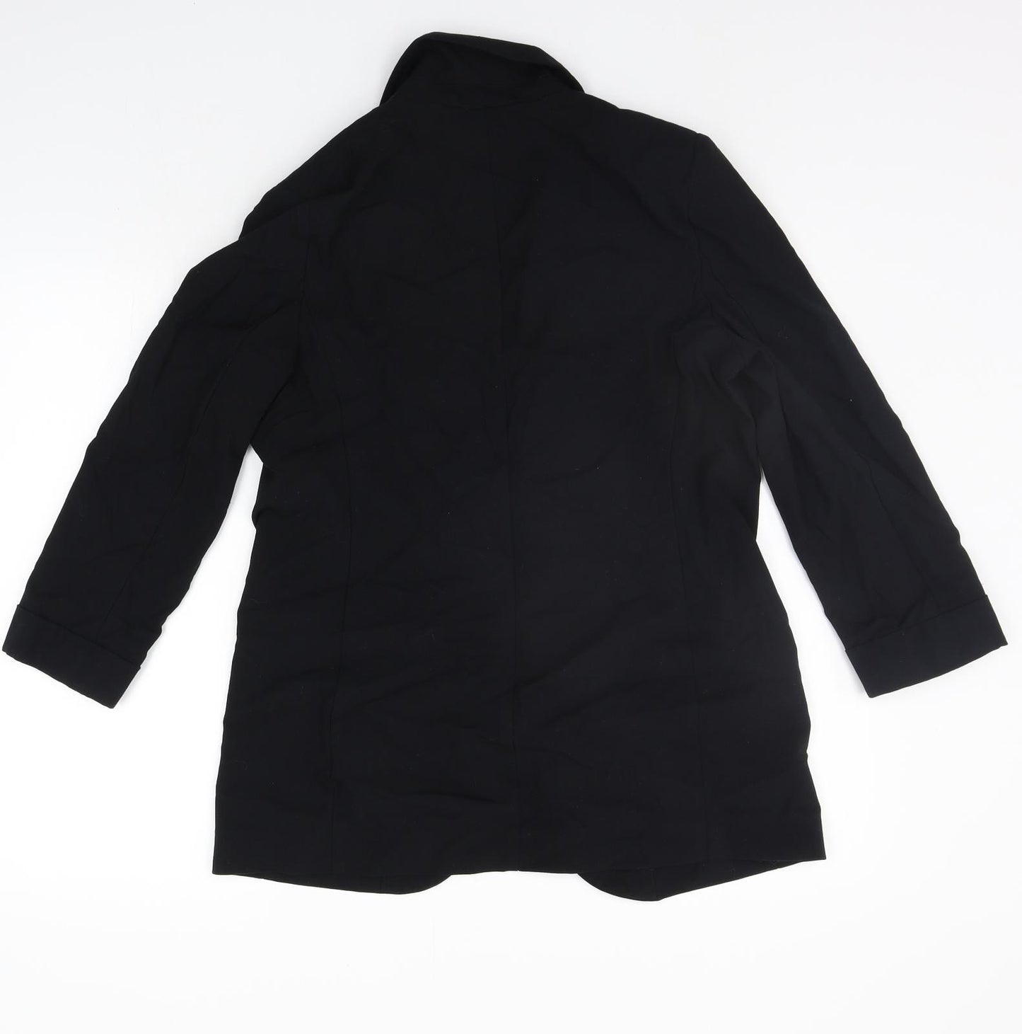 Marks and Spencer Womens Black   Cardigan Jumper Size 10