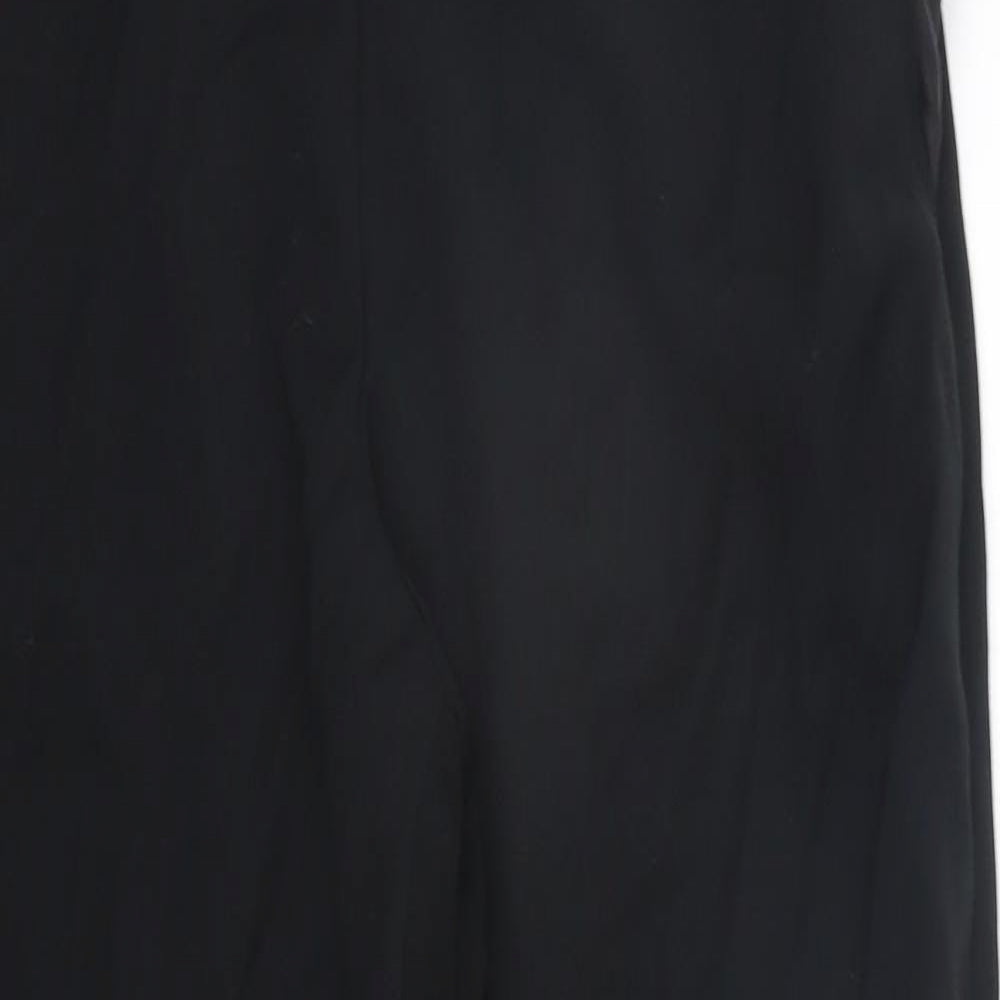 Marks and Spencer Womens Black   Trousers  Size 10 L25 in