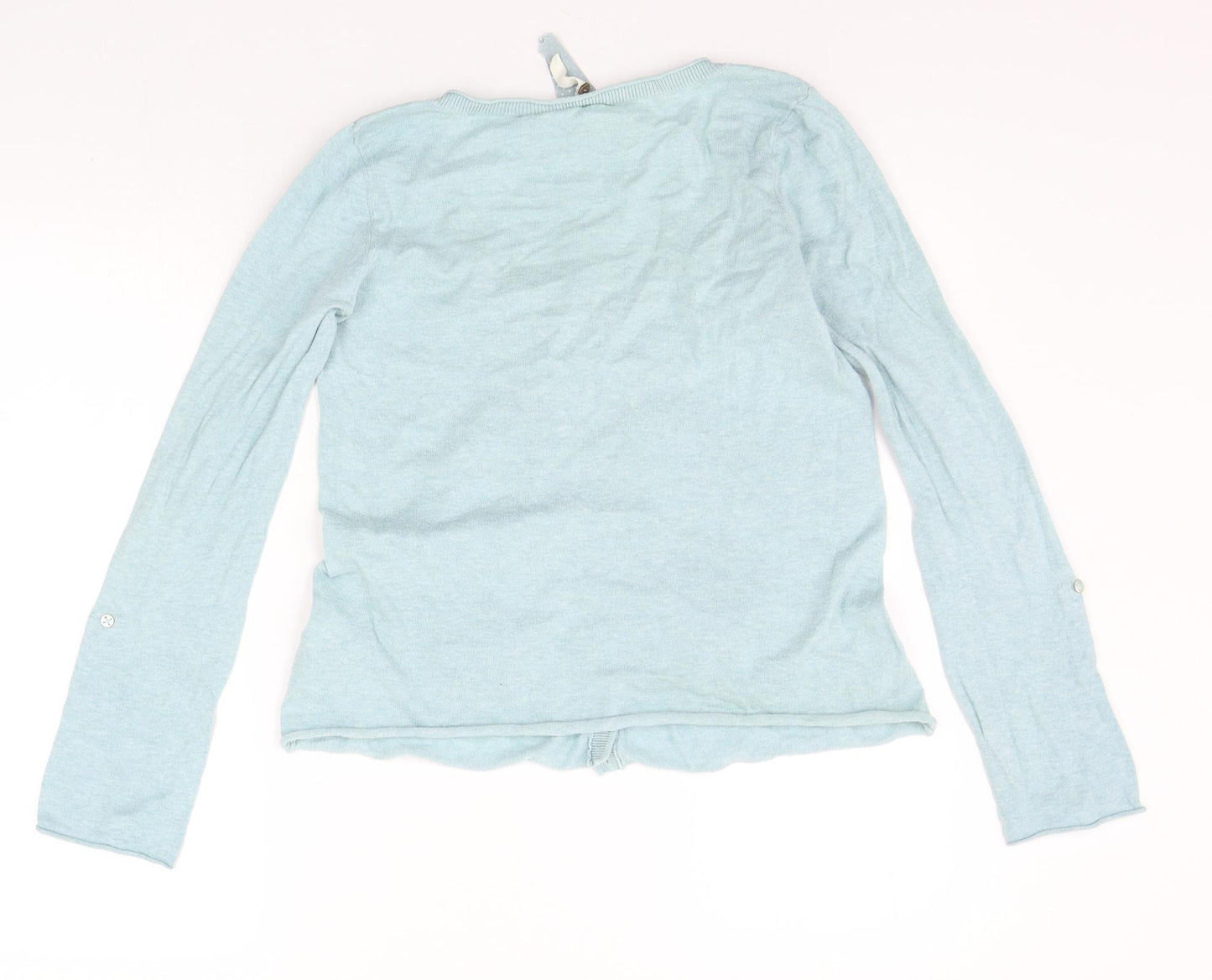 White Stuff Womens Blue   Cardigan Jumper Size 10