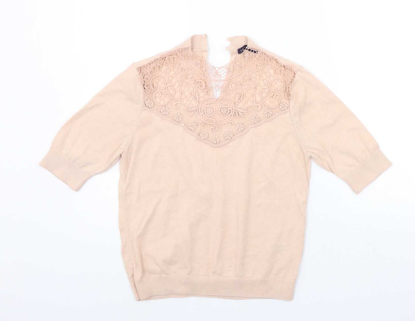 Marks and Spencer Womens Beige   Pullover Jumper Size 10
