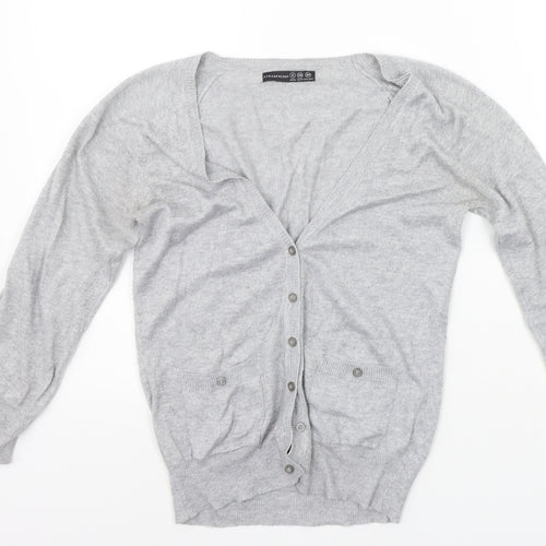 Atmosphere Womens Grey   Cardigan Jumper Size 8