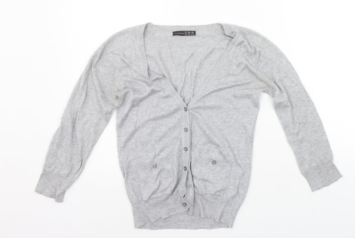 Atmosphere Womens Grey   Cardigan Jumper Size 8