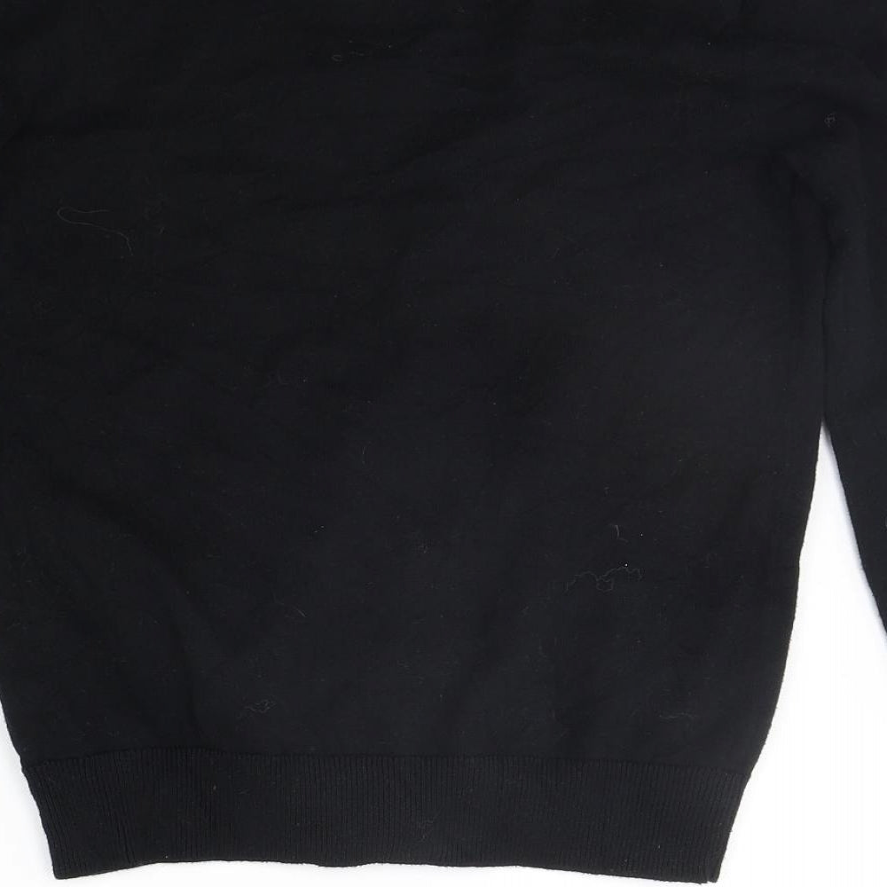 Topman Mens Black   Cardigan Jumper Size XS