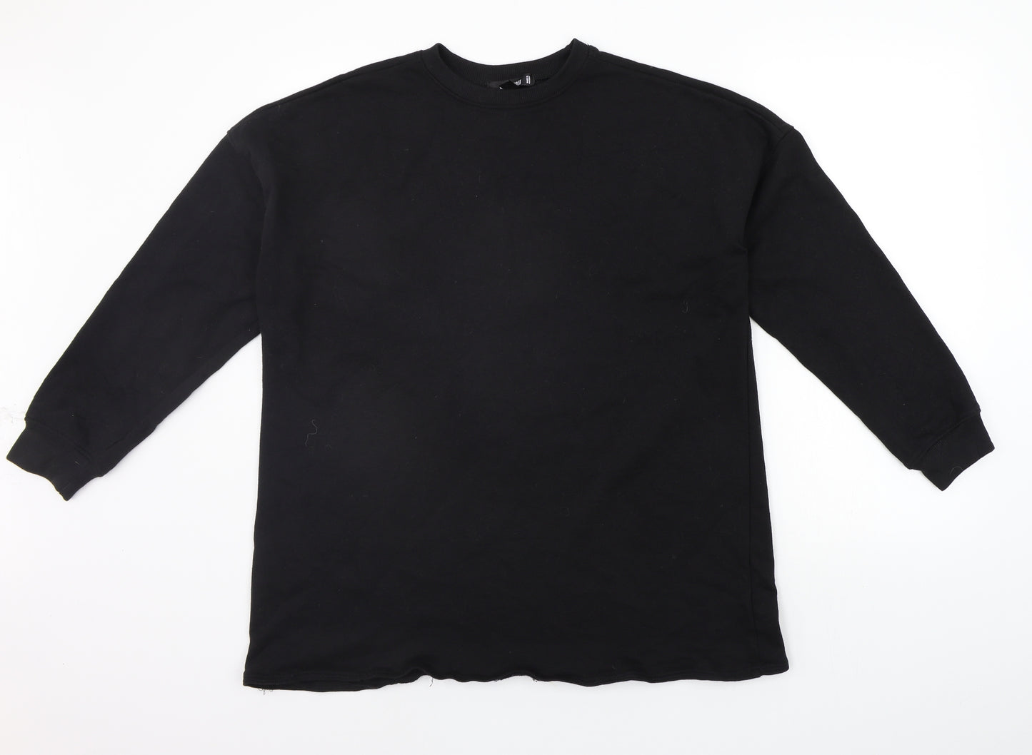 Missguided Womens Black   Henley Jumper Size 6