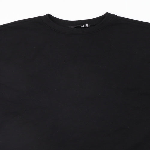 Missguided Womens Black   Henley Jumper Size 6
