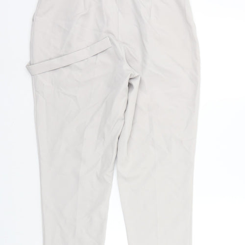 New Look Womens Grey   Trousers  Size 12 L24 in