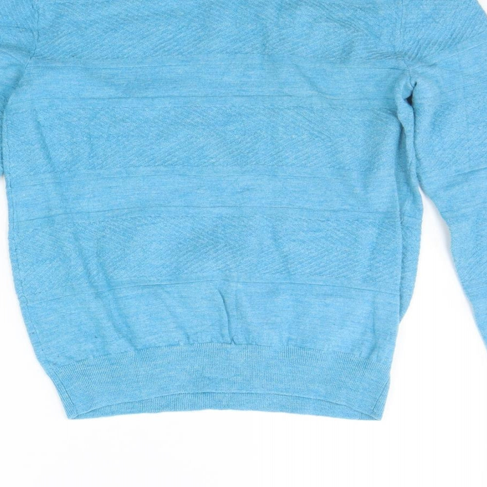 Paul Costelloe Womens Blue   Pullover Jumper Size M