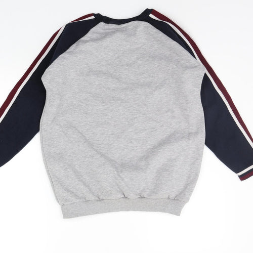 Marks and Spencer Boys Grey   Pullover Jumper Size 13-14 Years