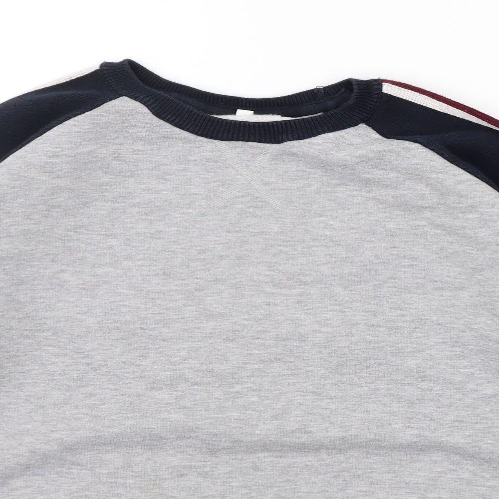 Marks and Spencer Boys Grey   Pullover Jumper Size 13-14 Years