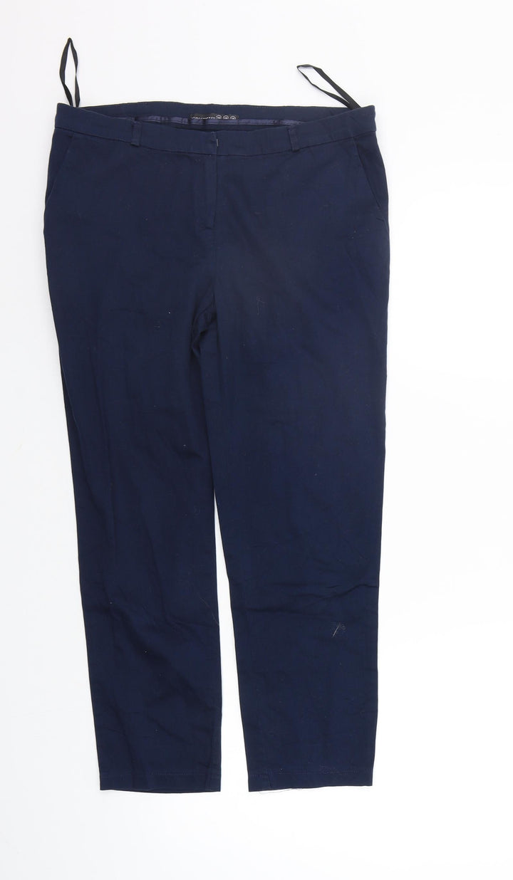Atmosphere Womens Blue   Trousers  Size 10 L22 in