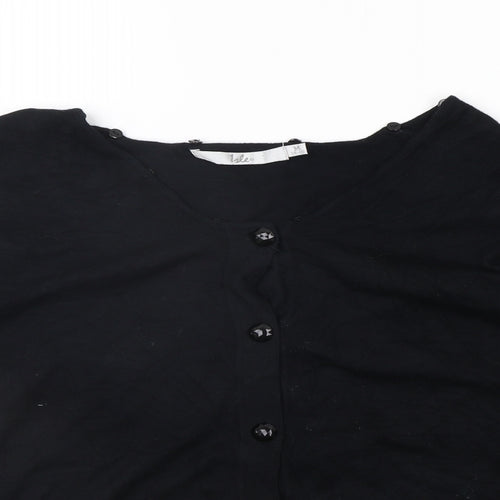 ble Womens Black   Cardigan Jumper Size M