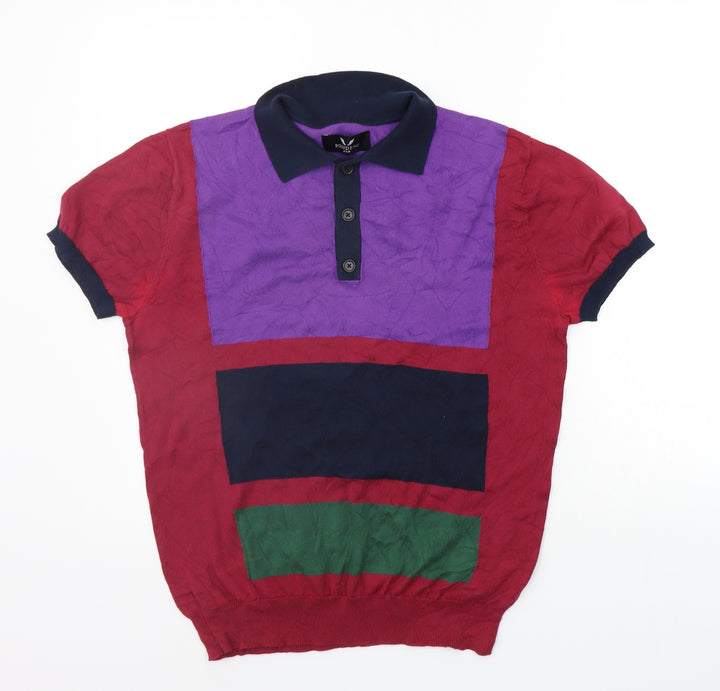 Bosideng Womens Red   Basic Polo Size M