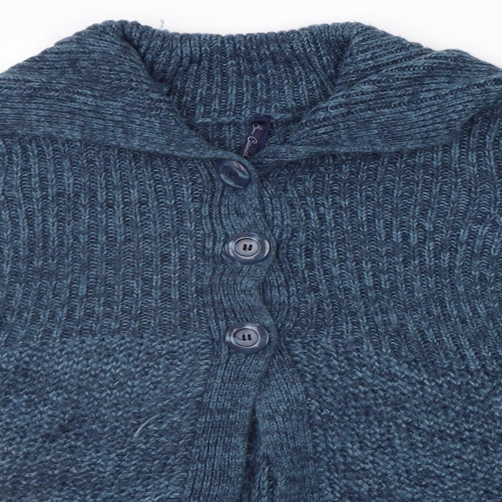 BM Womens Blue   Cardigan Jumper Size S