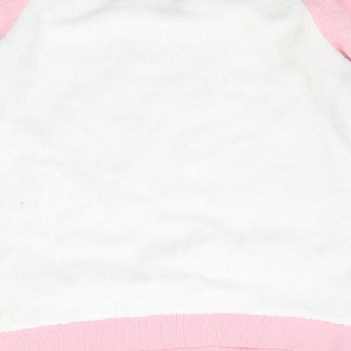 Disney Girls Pink Solid  Top Pyjama Top Size 11-12 Years  - print on front