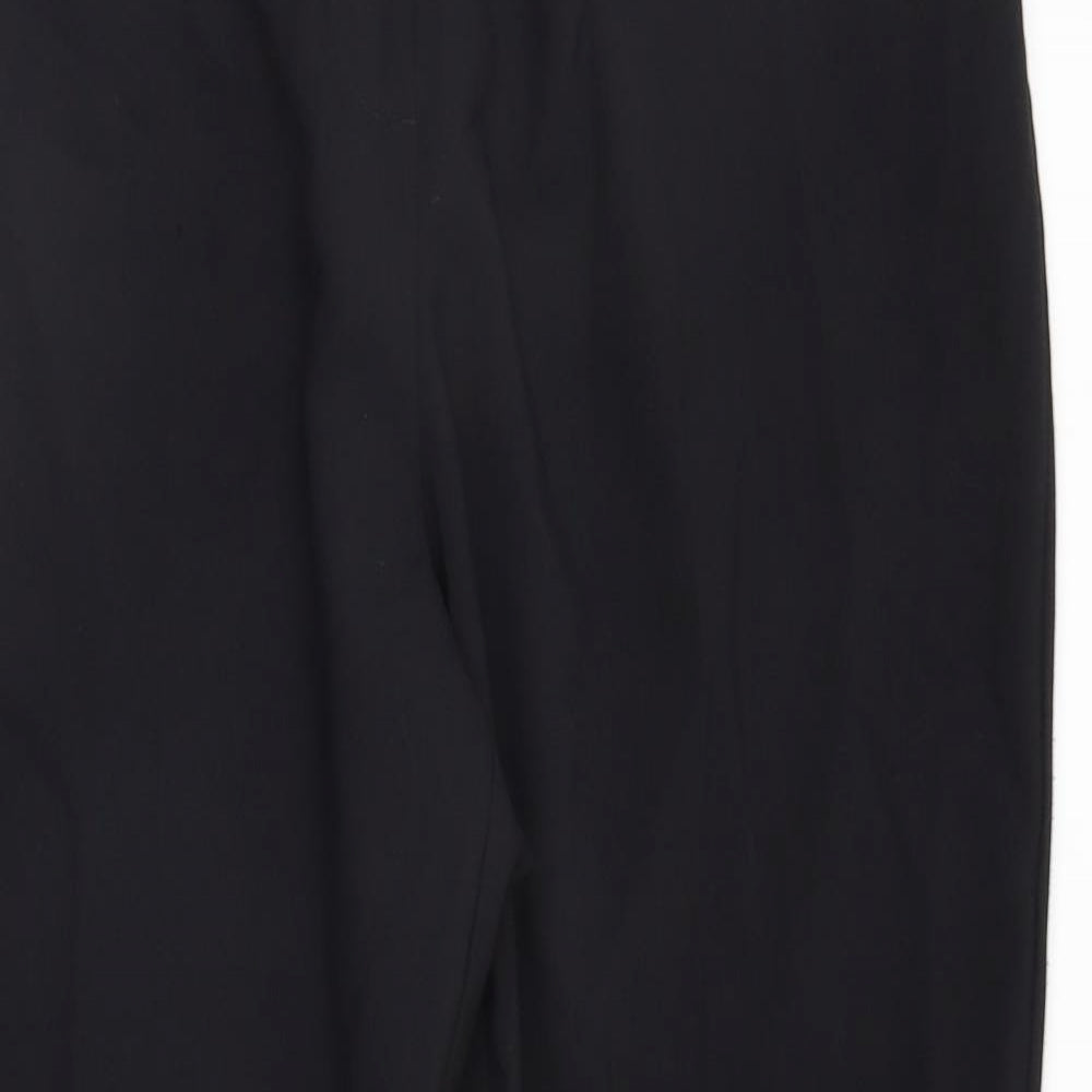 F&F Womens Black   Trousers  Size 16 L26 in