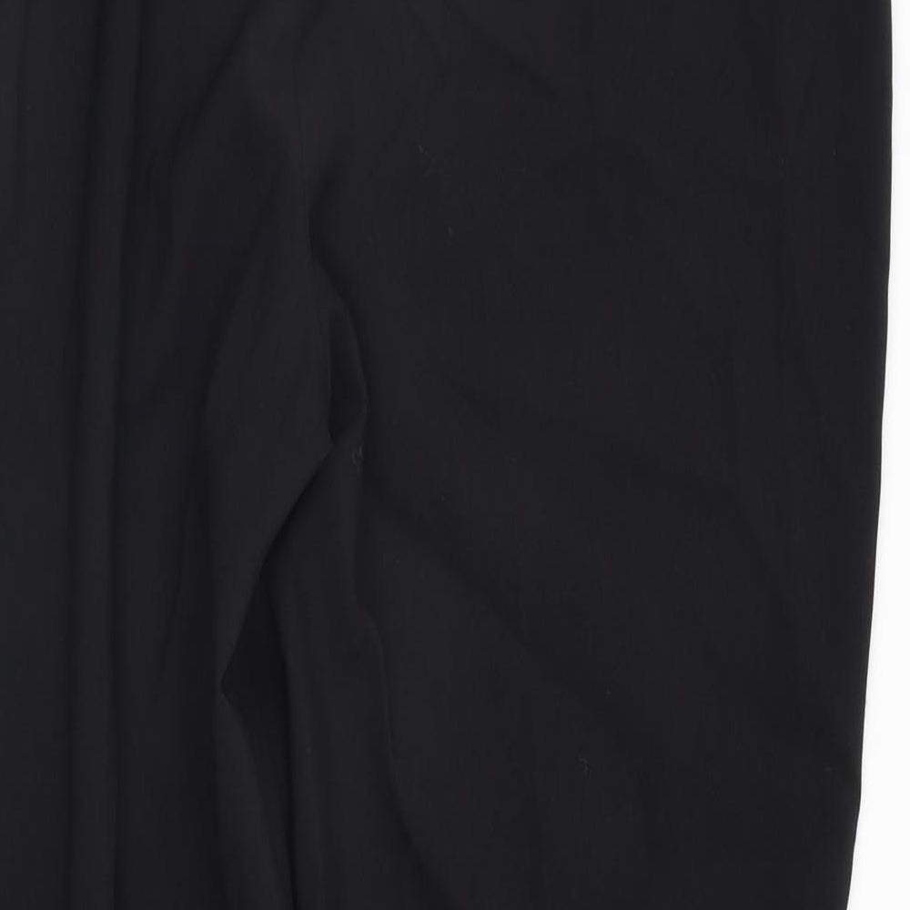 F&F Womens Black   Trousers  Size 16 L26 in