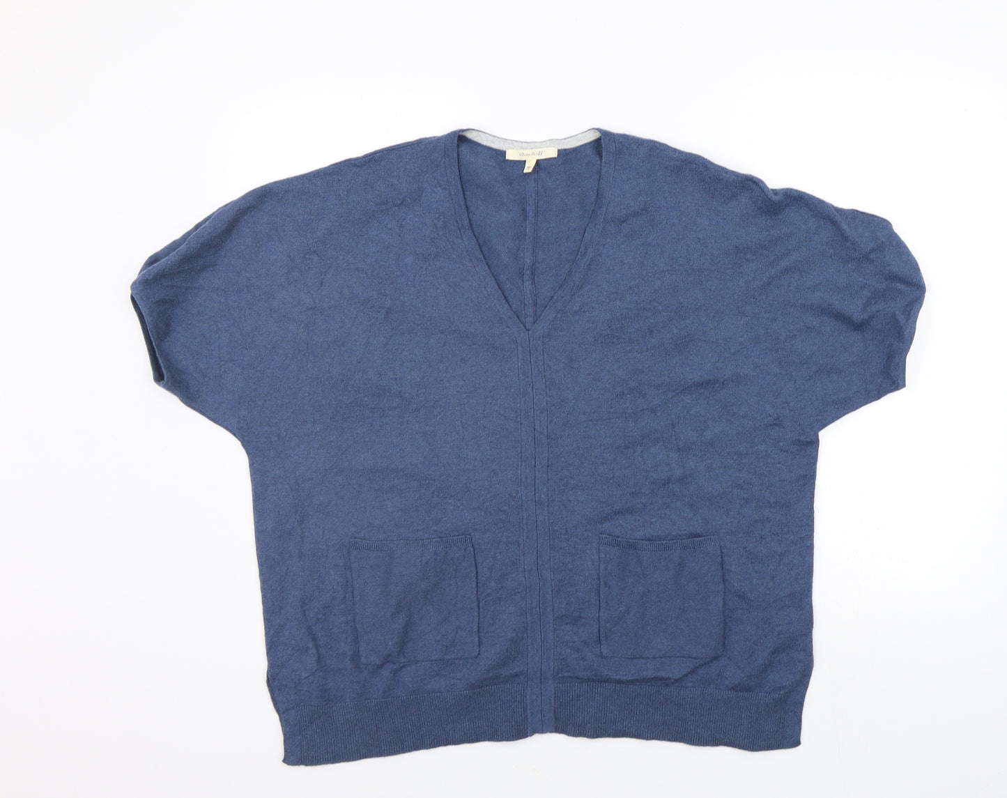White Stuff Womens Blue   Pullover Jumper Size M