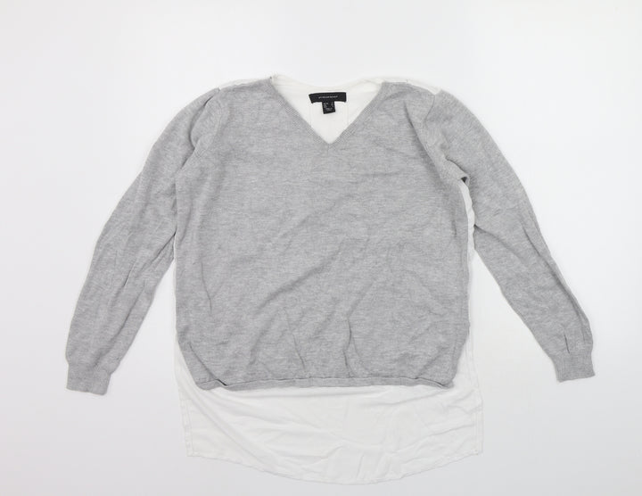Atmosphere Womens Grey Pullover Jumper Size 12