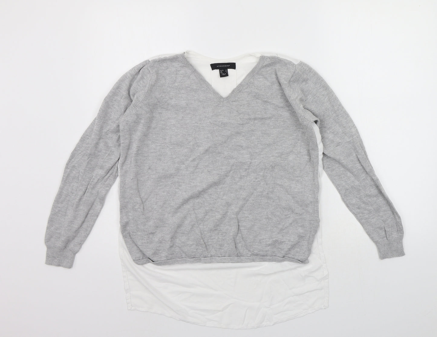 Atmosphere Womens Grey   Pullover Jumper Size 12