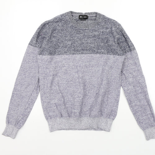 R Edition Womens Grey   Pullover Jumper Size S