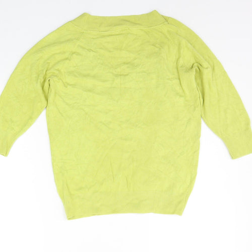 Atmosphere Womens Yellow   Pullover Jumper Size 16