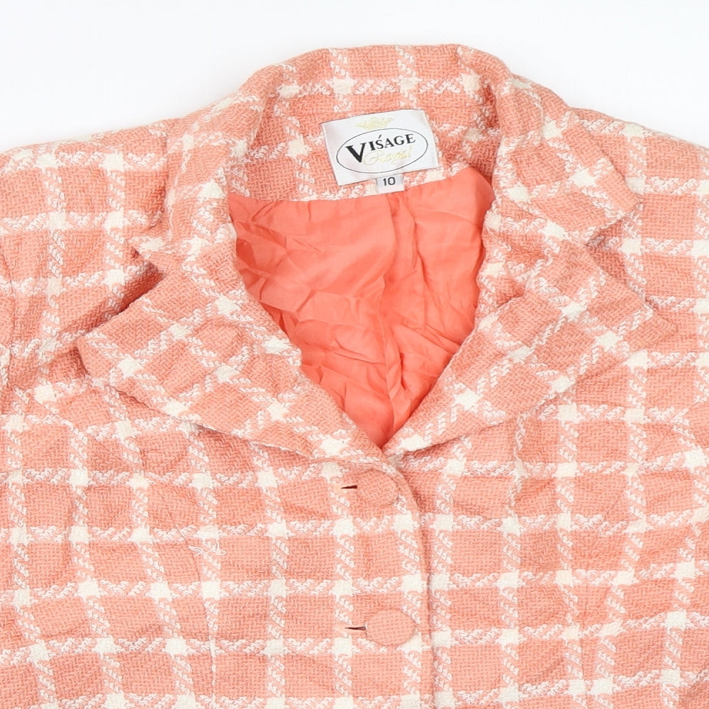 Visage Womens Pink   Jacket  Size 10